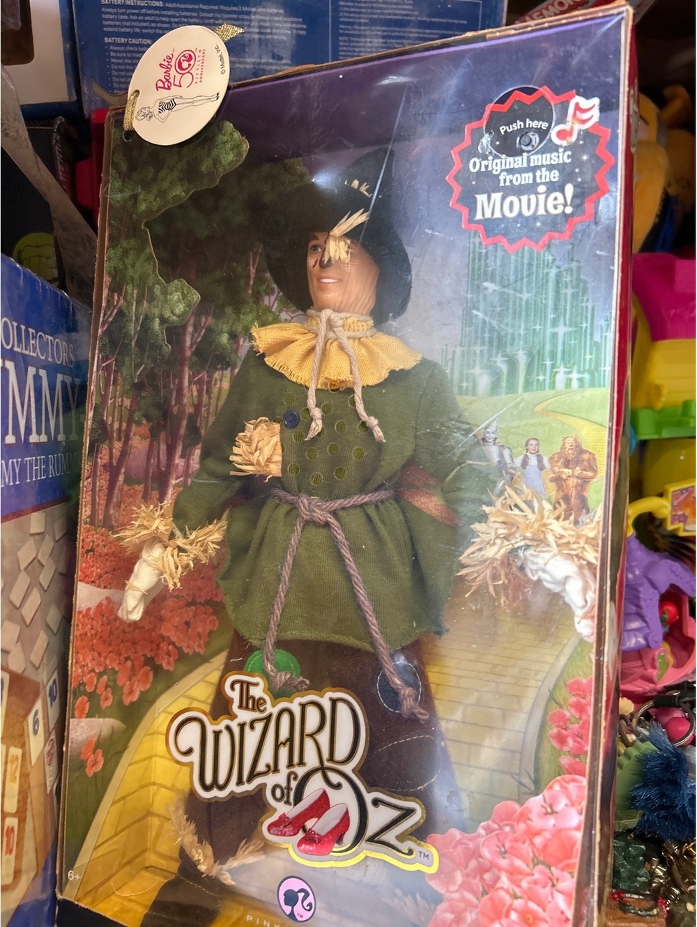 Barbie The Wizard of Oz Scarecrow 70th Anniversary Doll with Original Music